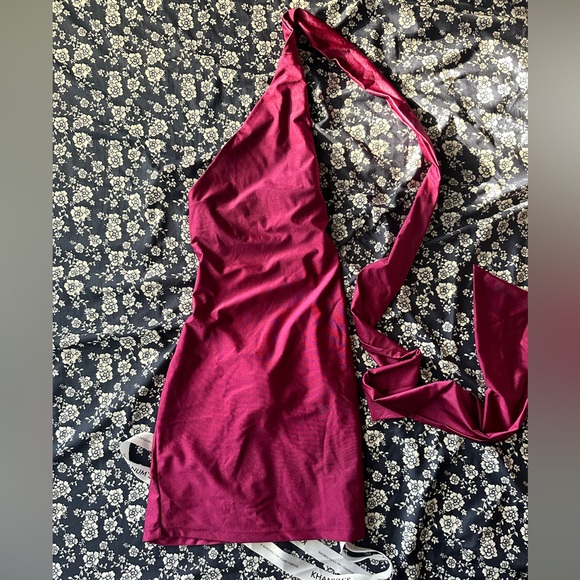 NWT-X Revolve Kara Diamante Trim Mini Dress - Picture 5 of 5